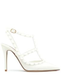 Valentino Garavani Rockstud 100mm ankle-strap Pumps - at Farfetch